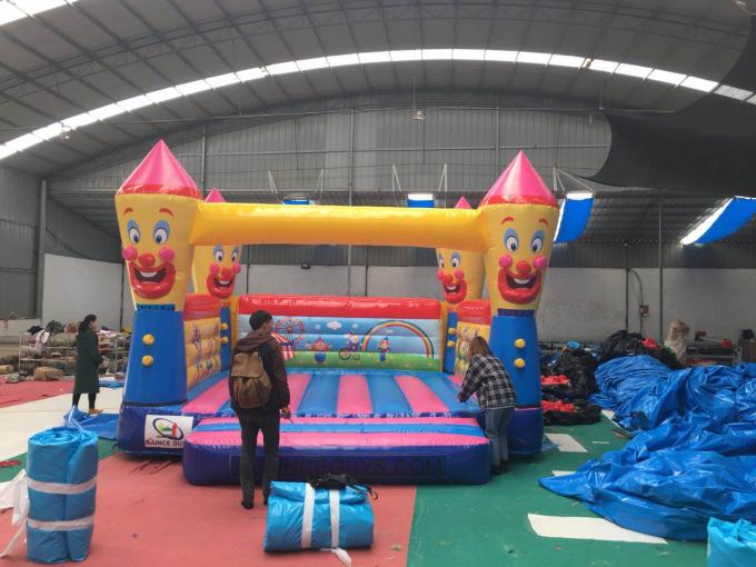 Funny Clown Adult Size Bounce House  Bouncer Inflatable Jumper Customized Design