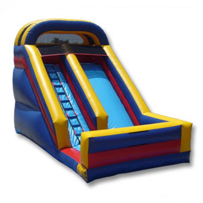 PVC Safety Blow Up Water Slide  5m Height  Double Stitching Inside For Adults