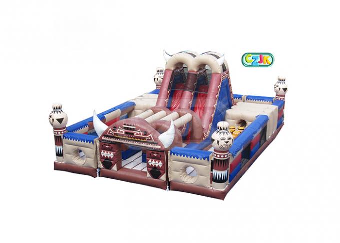 Capacity 32 Kids Inflatable Bounce House Combo Customized Size With Blower