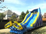 Giant Blow Up Water Slide / Children'S Inflatable Slides Easy Storage