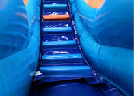 0.55mm PVC Inflatable Backyard Water Slide Neat Stitching Thread