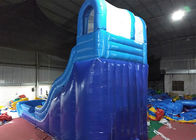 Large Commercial Blow Up Water Slide  For Pool Customized Design