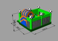Professional Football Soccer Bounce House Jumpy House For Adults