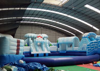 Indoor Inflatable Amusement Park Blow Up Water Playground OEM Service