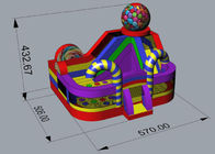 Custom Inflatable Amusement Park / High Strength Bouncy Jumping Castles
