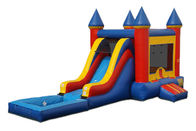 Reliable 5 In 1 Blow Up Bounce House With Waterslide 3 Years' Warranty