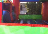 Indoor Inflatable Bouncers With Slide Inflatable Bouncy Castle Logo Support