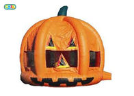 Fireproof Commercial Inflatable Pumpkin Jumping Castle Bounce Lightweight