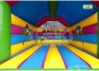 Commercial Beautiful Clown Inflatable Bouncy Castle Double Stitching