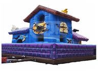 Halloween Haunted House Inflatable Bounce House Combo With Blower Maintenance Kit