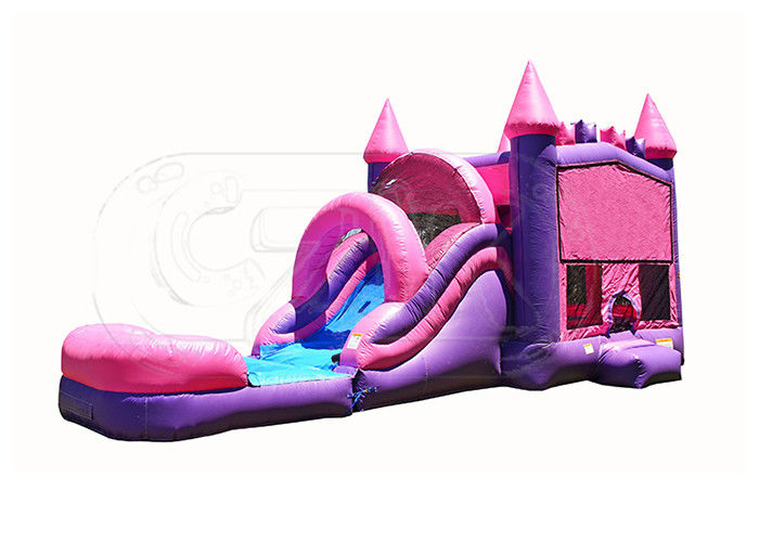 Girls Pink Bounce House Wet Or Dry Combo High Durability 3 Years Warrenty