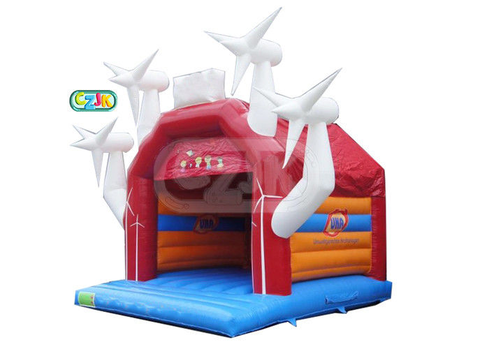 Windmill Inflatable Jumping Castle Commercial Inflatable Bounce House Custom