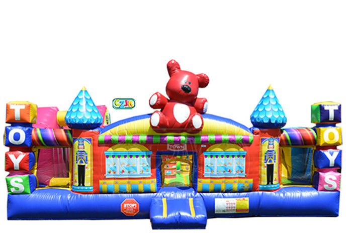 Safe Durable Lead Free Inflatable Kids Playground / Bounce House Playground
