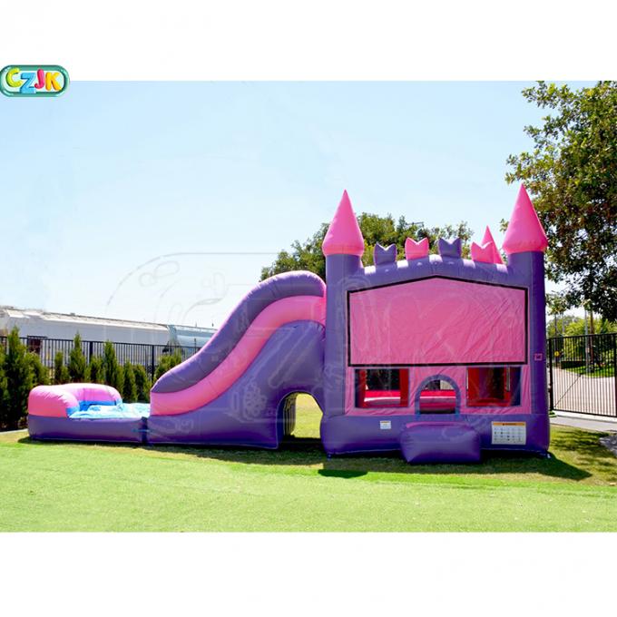 Professional Giant Indoor Obstacle Course Moon Bounce Customized Size