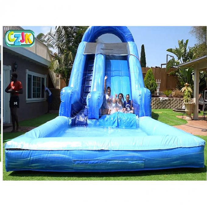 Large Outdoor Backyard Blow Up Water Slide For Adults ...