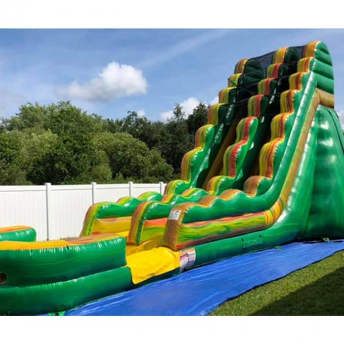 Professional Giant Inflatable Slide For Inground Swimming Pools Oem Service
