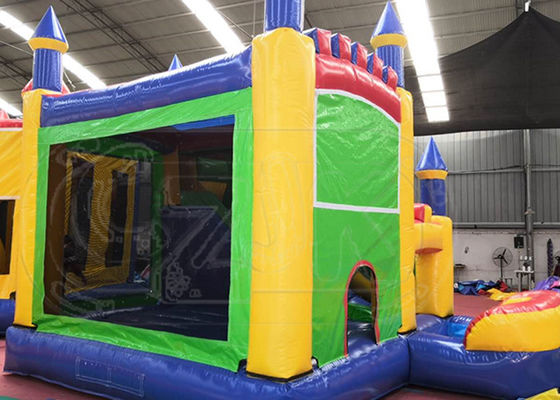 China Commercial Inflatable Jumping Castle / Inflatable Water Slides Bounce House Combos supplier