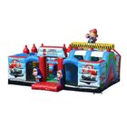 Outdoor Blow Up Jump House  Inflatable Chopperville Play Center For Toddlers