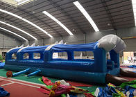 32'L Large Inflatable Slip N Slide Double Lanes Customized Design