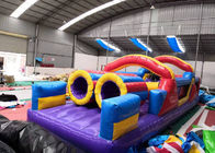 Durable Bouncy Inflatable Obstacle Race  UV Protective SGS Certification