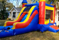 Reliable 5 In 1 Blow Up Bounce House With Waterslide 3 Years' Warranty