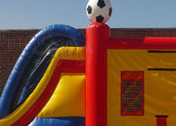 Football Basketball Sports Inflatable Bounce House Combo Customized Panel For Different Themes