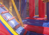 Double Inflatable Obstacle Course / Inflatable Bounce House Combo