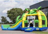 Elephant Bouncer House Inflatable Castle Gasoline Resistant Leak Proof