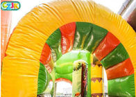 Dinosaur Pattern Inflatable Bounce House Combo Soft High Performance