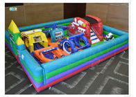 20 Kids Capacity Inflatable Bounce House Combo With Rescue Worker Theme