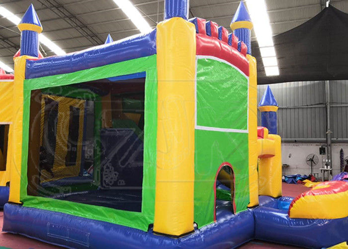 Commercial Inflatable Jumping Castle / Inflatable Water Slides Bounce House Combos