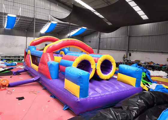 Durable Bouncy Inflatable Obstacle Race  UV Protective SGS Certification supplier