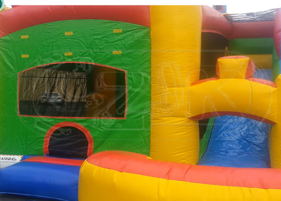 Commercial Inflatable Jumping Castle / Inflatable Water Slides Bounce House Combos supplier